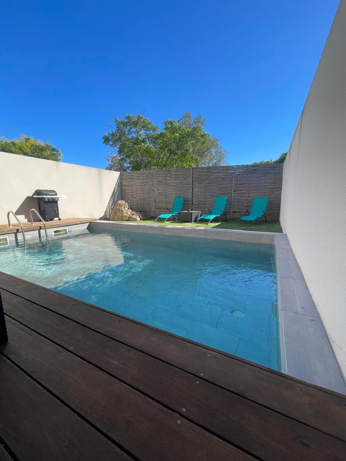 Villa Design Cap Dagde Piscine Et Plage Ле-Гро-д'Агд Екстер'єр фото